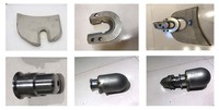 Dents de coupe standard RSM-C pour les travaux de forage avec des disques de découpe de murs diaphragmés