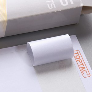 <span class=keywords><strong>Pegatinas</strong></span> de papel ecológicas autoadhesivas A4, logotipo personalizado de 6 formas <span class=keywords><strong>cuadradas</strong></span>, marca TOPTAC para exposiciones de comestibles de supermercado - Product Image 6