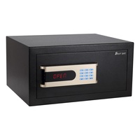 Caja fuerte electrónica con bloqueo digital, material de acero, pared, botón IB, código PIN, desbloqueo, hucha de seguridad para uso doméstico y hotelero