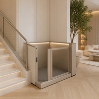 Améliorez les espaces étroits des escaliers avec un plateforme élévatrice en forme de L offrant une installation flexible et une mobilité résidentielle fiable.