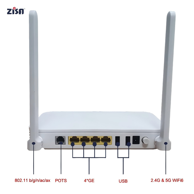 English Firmware Version Wifi6 ONU Eg8145x6 HS8145x6 HS8546X6 Dual Band 4GE AX3000 Xpon Gpon Epon Onu Ont for FTTH