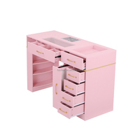 Table de Manucure Professionnelle au Design Moderne pour Spa et Salon de Beauté (Ongles en Gel)