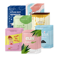 Masque facial en feuille de quartz rose cristallin au collagène doré hydratant en profondeur de haute qualité RubioAroma personnalisé