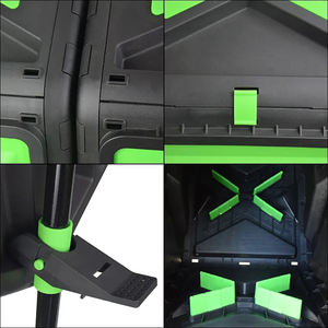 Vertak 60L 16 Gallons Bacs à compostage domestique en plastique pour jardin avec plusieurs trous <span class=keywords><strong>de</strong></span> ventilation - Product Image 5