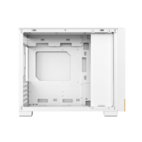 Ruix Matrix Micro-ATX/ITX boîtier d'ordinateur de jeu en bois couleur blanche tour moyenne légère avec USB3.0 * armoire PC de Table à 2 ports