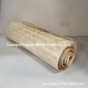 Persianas Enrollables de Bambú Tejido Personalizables, Decorativas <span class=keywords><strong>para</strong></span> Techo y <span class=keywords><strong>Pared</strong></span>, Material Decorativo <span class=keywords><strong>para</strong></span> Hogar, Hotel, Salón de Té, Restaurante - Product Image 3