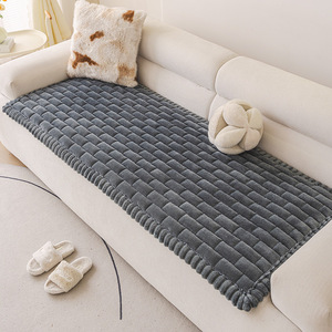 <b>Sofa</b> <b>Cushion</b> Pad Flannel Solid Color Medium Firmness <b>For</b> <b>Sofa</b> Seat Cover Summer 2026 - Product Image 4