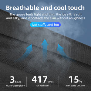 Balaclava Ski Mask <strong>Men</strong> Women Full Face Mask Hood Summer Motorcycle Running Breathable Quick Drying Face Mask - Product Image 3