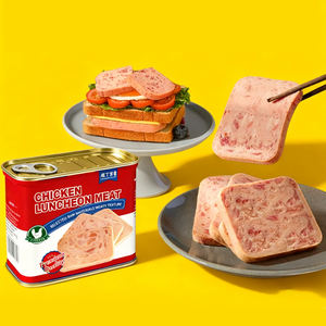 เนื้อไก่มีโปรตีนสูง340กรัมบรรจุกระป๋อง<span class=keywords><strong>เกลือ</strong></span>ทอดมีโปรตีนสูงสำหรับร้านอาหารกลางแจ้ง - Product Image 3