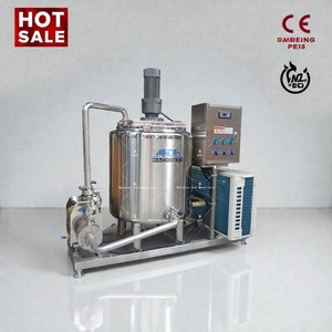 Mélangeur émulsifiant sous vide à cisaillement élevé de 1000 L pour cosmétiques, chauffage à la vapeur, homogénéisateur sous vide, équipement de mélange de crème combiné - Product Image 6