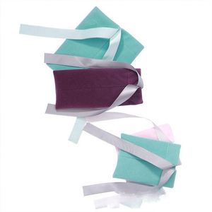 Luxury Ribbon Bundle Pocket Gift <b>Bags</b> Velvet Small <b>Draw</b> <b>String</b> Pouch Drawstring <b>Bag</b> - Product Image 2