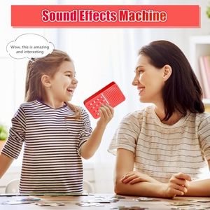 Máquina de Sonido Portátil ESYS con 16 Efectos de Sonido, Generador de Sonido Electrónico con Batería Integrada, Enchufe Estadounidense, Plástico Resistente, Rojo, Práctico para Bromas - Product Image 3