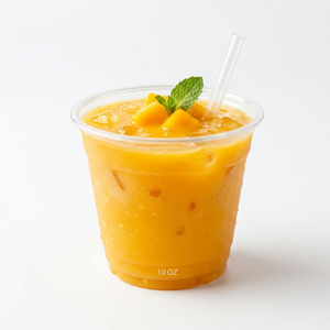 Gobelet en polypropylène (PP) biodégradable de taille moyenne, naturel, 10 oz, pour boissons, sodas et boissons de fête, fabriqué en Indonésie - Product Image 1