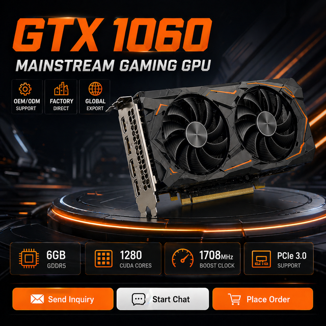 Used for RTX RX Series Gaming GPU 8GB/12GB GDDR7 Memory Dual Fan Desktop PCI Express 4.0 16X Graphics Card