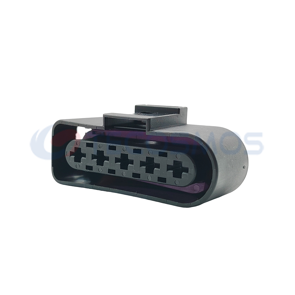 Waterproof Copper Contact ABS/Nylon Housing Wire Harness Gasoline Pump Controller Plug for Car 5-Pin Female 6N0973755