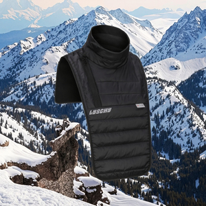 Cache-cou de <span class=keywords><strong>moto</strong></span> coupe-vent, respirant et imperméable, avec protection Thinsulate, cache-poitrine d'hiver pour <span class=keywords><strong>moto</strong></span>, ski et motocross - Product Image 1