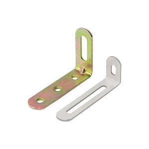 Licaiyuan <b>Adjustable</b> L-Shaped Corner Bracket Cold-Rolled Steel Furniture Reinforcement Connector For Wardrobe <b>Table</b> - Product Image 3