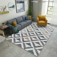 Personnalisé Usine direct pas cher prix tapis et carpettes tapis salon 3d tapis zone