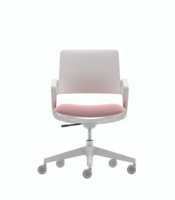 Chaise de bureau moderne, confortable et ergonomique, avec vérin à gaz, idéale pour l'ordinateur, à prix abordable