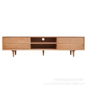Mueble de TV de Madera de Cerezo Nórdico, Modelo 2006, Muebles Ecológicos para Sala de Estar - Product Image 5