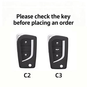 Haute qualité pour Toyota Hilux Highlander Nouvelle Corolla REIZ rav4 2019 Boîtier de protection de clé intelligente en métal pour voiture - Product Image 2