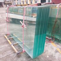 Verre trempé coloré ultra-transparent de 3 mm à 25 mm pour la décoration et l'architecture, sécurité en usine