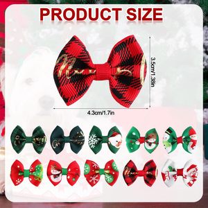 Wholesale Handmade New Pet Supplies Christmas Hairpin Clip Pet <b>Hair</b> Flower <b>Hair</b> <b>Bow</b> for <b>Dogs</b> and Cats - Product Image 4