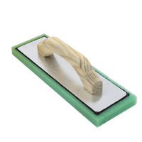 Truelle de plâtrage en mousse polyéthylène, truelle de plâtrage en mousse verte, préparation de surface
