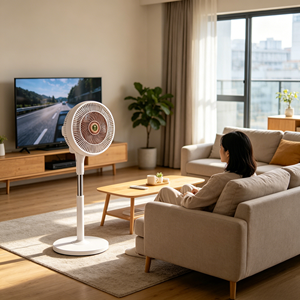Inverter Children’s fan 100% All Copper Motor 9-speed Floor <b>Table</b> 2-in-1 Home Silent Energy-saving Fan in stock - Product Image 6
