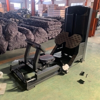 Équipement de fitness professionnel pour salle de sport : Machine à pont fessier et à poussée de hanche à charge guidée