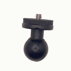 Adaptateur à bille de 1 "à 14" stable, antichoc, antidérapant, <span class=keywords><strong>fixation</strong></span> de montage de bélier de camion de <span class=keywords><strong>voiture</strong></span> avec revêtement TPU en alliage d'aluminium - Product Image 1