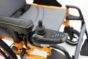 Best Power Wheelchair On The Market Adjustable Foldable Walker Rollator Lightweight Carbon Steel <strong>Electric</strong> Wheelchair - Product Image 3