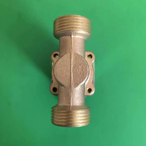 Válvulas de Control de Entrada/Salida de Válvula Solenoide de Cobre de Doble Rosca Paralela de 6 Puntos - Product Image 3