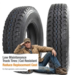إطارات شاحنات جديدة للثلج والطين بدون أنابيب مقاسات 295/75R22.5 و 285/75R24.5 و 315/80R22.5 لشاحنات القلاب، لجميع المواضع والعجلات الخلفية - Product Image 6