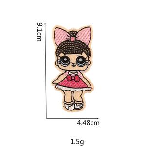 Toppe ricamate su misura per bambole di cartone animato per abbigliamento - Product Image 3