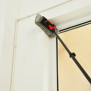 Winslow & Ross แปรงทำความสะอาดพลาสติกขนาด4.5ม./7ม. ไม้กวาดกวาดน้ำ5ก้านอลูมิเนียมแบบยืดหดได้ - Product Image 6