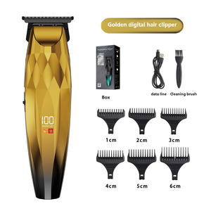 USB sạc không dây điện Clipper công cụ cắt tóc cho nam giới biểu tượng tùy chỉnh - Product Image 6