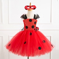 2020 Princess Style Neueste Style Kinder Tutu Kleid Geburtstag Baby Für Party Kostüm Marienkäfer Kostüm Kinder