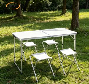 Set di <span class=keywords><strong>Tavolo</strong></span> <span class=keywords><strong>e</strong></span> <span class=keywords><strong>Sedie</strong></span> Pieghevoli <span class=keywords><strong>da</strong></span> Esterno di Alta Qualità, Personalizzabili, Durevoli, Leggeri <span class=keywords><strong>e</strong></span> Impermeabili per Picnic, Campeggio <span class=keywords><strong>e</strong></span> Cortile - Product Image 2