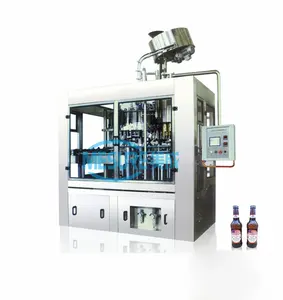 Fully Automatic Glass Bottle Beer Filling Machine Beer Making Machine Craft Beer Production Line