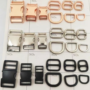 Hebilla de liberación rápida de acero inoxidable, aleación de zinc, hebilla de pasador inoxidable ajustable, herrajes para perros para <span class=keywords><strong>collar</strong></span> de mascotas - Product Image 5