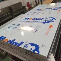Fabricant d'ACP, panneaux ACP modernes de couleur personnalisée 4x8, revêtement PE PVDF, panneau composite en aluminium
