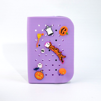 Trousse de Maquillage Portable en Silicone Étanche avec Fermeture Éclair, Mini Pochette Plate pour Crayons, Rouge à Lèvres, Monnaies et Accessoires de Voyage