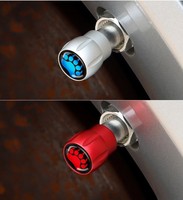 Capuchon de protection décoratif en alliage d'aluminium en forme de pétale et de patte d'ours pour tiges de valve de pneu de voiture, modification personnalisée du noyau de valve