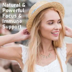 Gummies aux champignons puissantes OEM ODM avec équivalent à base de plantes pour améliorer la mémoire et la clarté, calmer l'humeur – Supplément complexe de champignons - Product Image 3