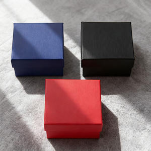 Scatola regalo portagioie scatola di carta scatola orologio braccialetto scatola orologio imballaggio piccolo cuscino scatola per accessori - Product Image 1