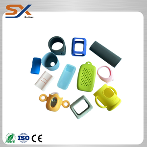 슈옥시 맞춤형 실리콘 보호 커버, 식품 등급 실리콘 컵 슬리브 및 이어폰 슬리브 ISO/RoHS/CE - Product Image 1