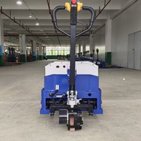 Transpalette Électrique 3 Tonnes Entièrement Électrique avec Batterie Amovible