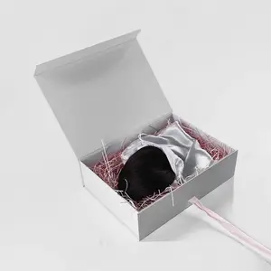 Cajas de carton prezzo di fabbrica riciclabile design colorato per confezionare i capelli scatole di parrucca di lusso