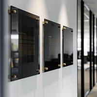 Cadre d'affichage pour plaque murale en acrylique imprimé UV personnalisé